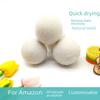 Eco-Friendly Wool Dryer Balls for Reducing Wrinkles and Static In Laundry
