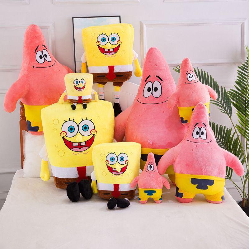 Spongebob Patrick Star Plush Toy Soft Stuffed Doll Cute Cushion Kids Girls Gift