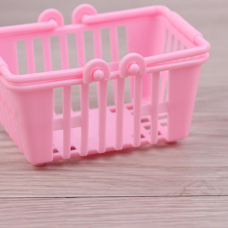 Dollhouse Miniature Shopping Basket Pretend Play Toys Furniture