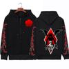 Anime Black Clover Asta Autumn Zipper Hoodies Coat Japanese Long Sleeve Gift Unisex Fashion Street Style Cartoon Hooded