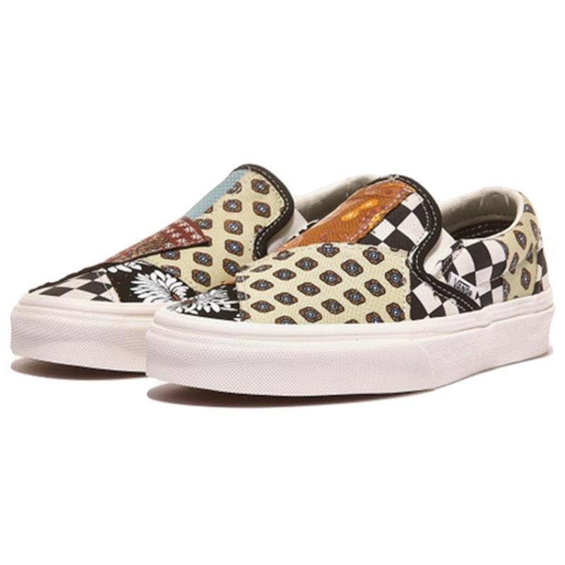 Vans Классические слипоны 'Лоскутное шитье с тигром' Vans VN0A4U381IO