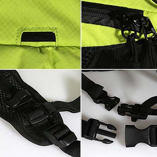 5л рюкзак для велоспорта, светящийся светодиодный указатель поворота, светоотражающая безопасная ночная езда, бег, кемпинг, USB аккумуляторная уличная водонепроницаемая сумка