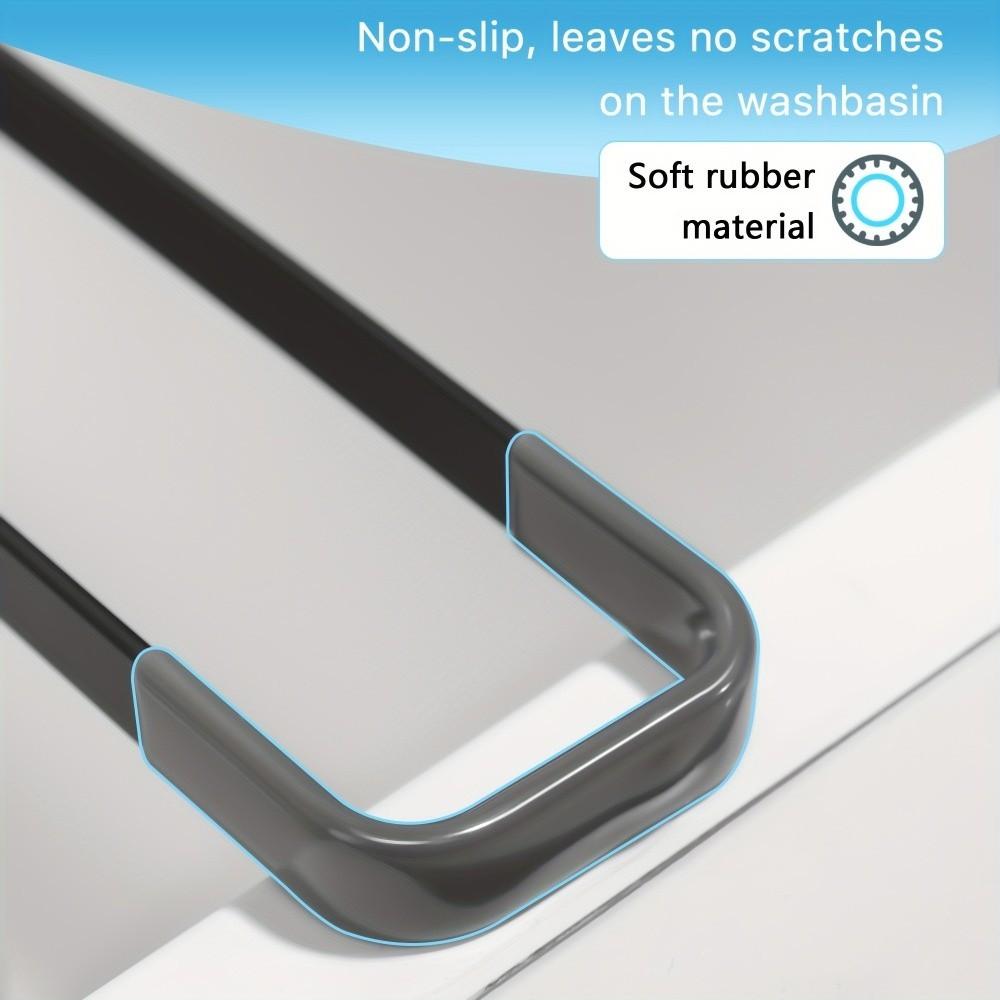 Multi-Functional Sink Organizer Metal Towel Rack Multi-functional Sink Rack Over The Sink