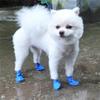 4Pcs WaterProof Dog Rain Shoes Anti-slip Pet Dog Rain Boots Pet Foot Cover Pet Socks  Puppy