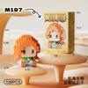 Строительные Кубики Игрушки Аниме Блок One Luffy Nami Usopp Сборная Деталь 3D Масштабная Модель Robin Franky Jinbe Sanji Мини Фигурка Для Подарка