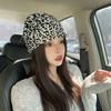 Stacking Y2k Baggy Cap American Style Leopard Beanies Cap Urban Pullover Hats Women