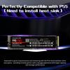 990 PRO PCIe 4.0 M.2 NVMe SSD Скорость до 7300 МБ/с Чтение 6800 МБ/с Запись 1/2/4 ТБ Внутренний твердотельный накопитель для ПК Ноутбука Настольного компьютера
