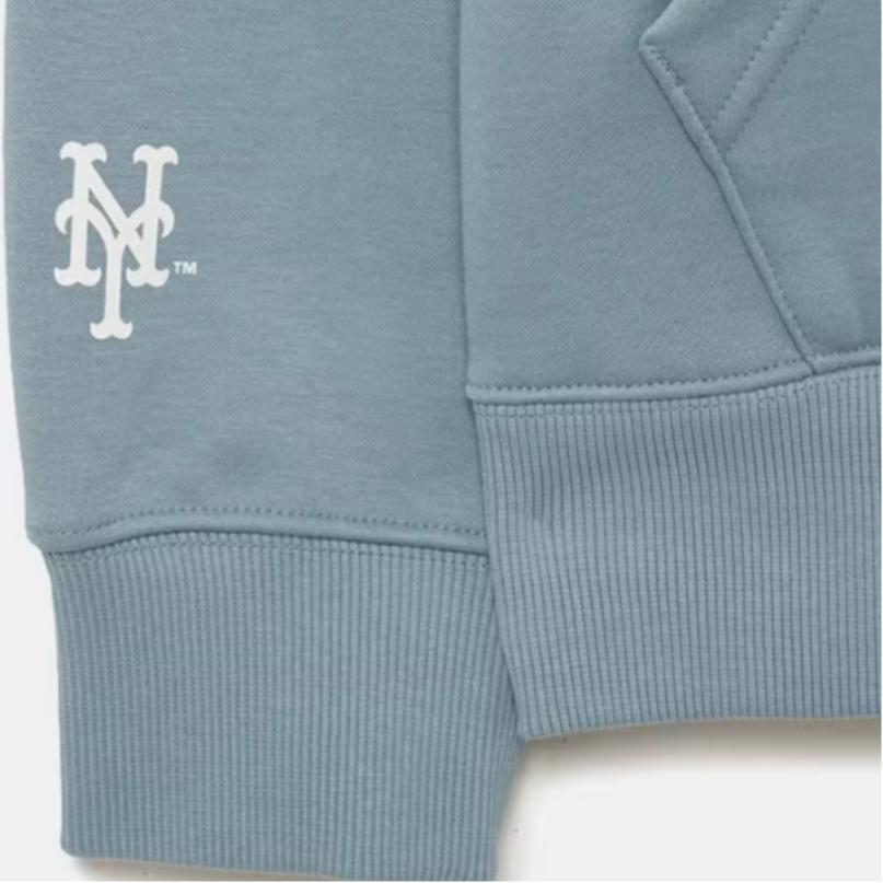 New MLB New York Mets Sweatshirts Unisex Blue 3AHDB0336-09BLL