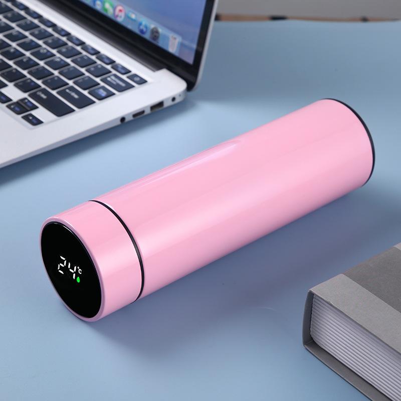 Термос для заваривания чая, бутылка для воды, переносная кружка для путешествий с сенсорным ЖК-экраном, сохраняющая тепло или холод