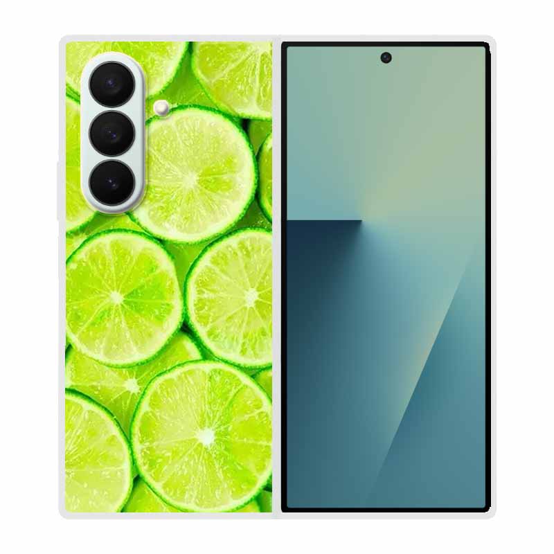 Чехол для SAMSUNG Fold 7 5G Чехлы Животное Мрамор Прозрачный Жесткий Телефон Funda для Galaxy Z Fold7 5G Задняя крышка Zfold7 Прозрачный корпус