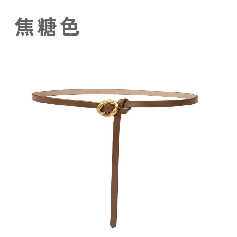 Четыре сезона в наличии пряжка ремня регулируемый тонкий ремень модный сто матч костюм платье украшение пояс женский