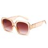 New Fashion Box Sunglasses European And American Men'S And Women'S Large Frame Flat Top Sunglasses Internet Celebrity Street Sunglasses