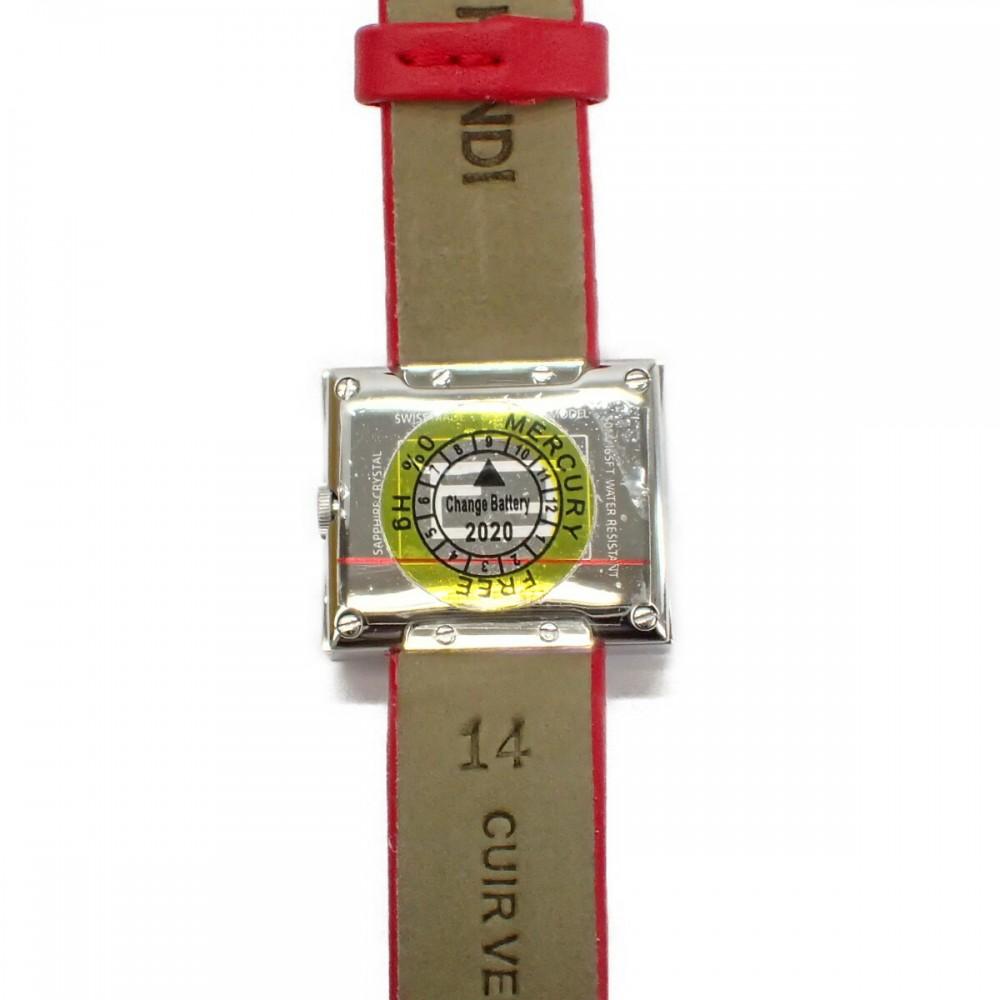 FENDI  FOW850A2YAF0C0U Watches Red Stainless Steel/leather Women RedDial