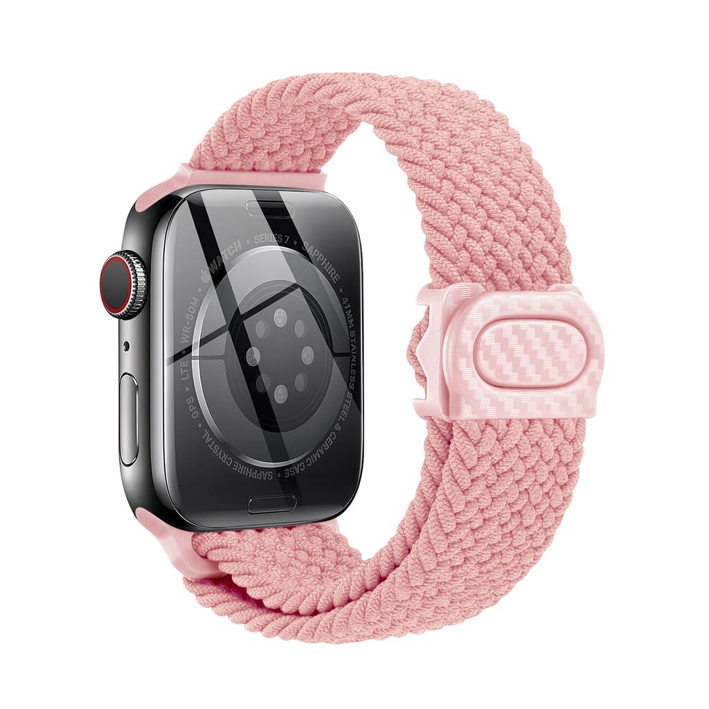 Плетеный ремешок для Apple Watch Series 10 9 8 7 6 5 4 se Ultra 2 49мм 46мм 42мм 44мм 40мм 45мм 41мм Correa Браслет Ремешки iWatch