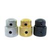 3Pcs Portable Dual Concentric Stacked Control Knobs Tone Volume Blend Knobs Cover  Guitar Parts
