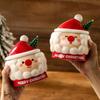 Cute Santa Claus Ceramic Tea Mug with Rod Lid New Year Christmas Gift Coffee Mug 430ml Tea Cup Water Cups Souvenir Drinkware