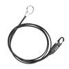 Велосипедный кодовый замок противоугонный для шлема портативный стальной трос в ПВХ-оплетке