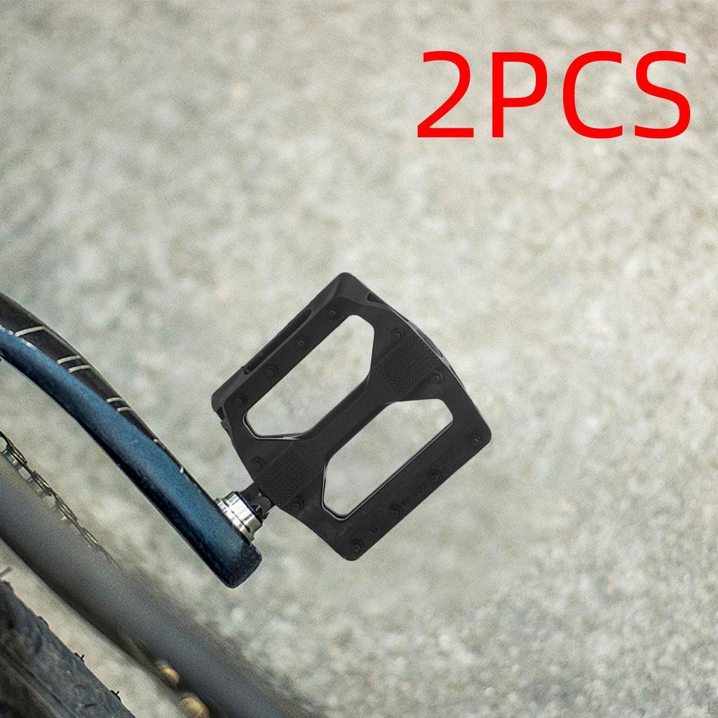 Велосипедные педали противоскользящие легкие нейлоновые для взрослых велосипедов дорожные сменные детали плоские