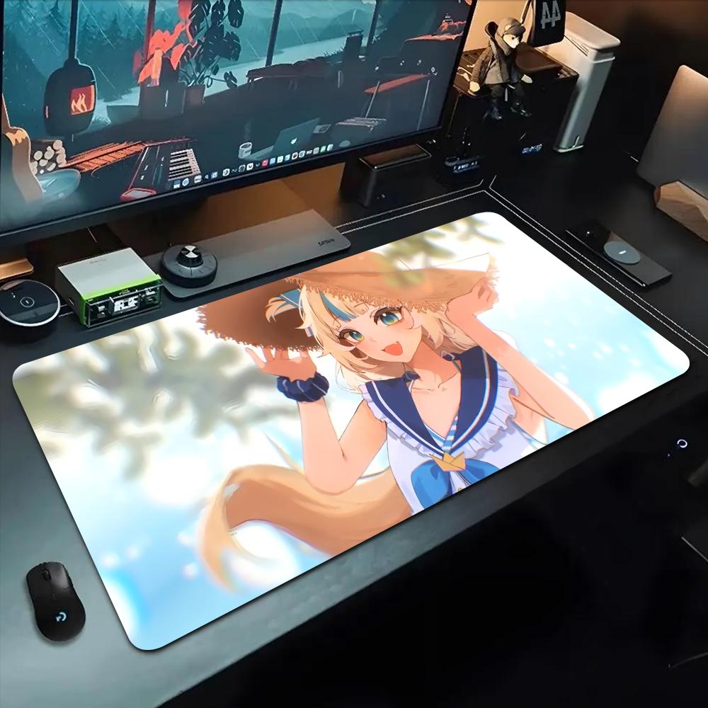 Sameko Saba Mouse Pad 500X1000 mm Large Gaming Mousepad Gamer XL Rubber Otaku Keyboard Pad Laptop Desk Mat