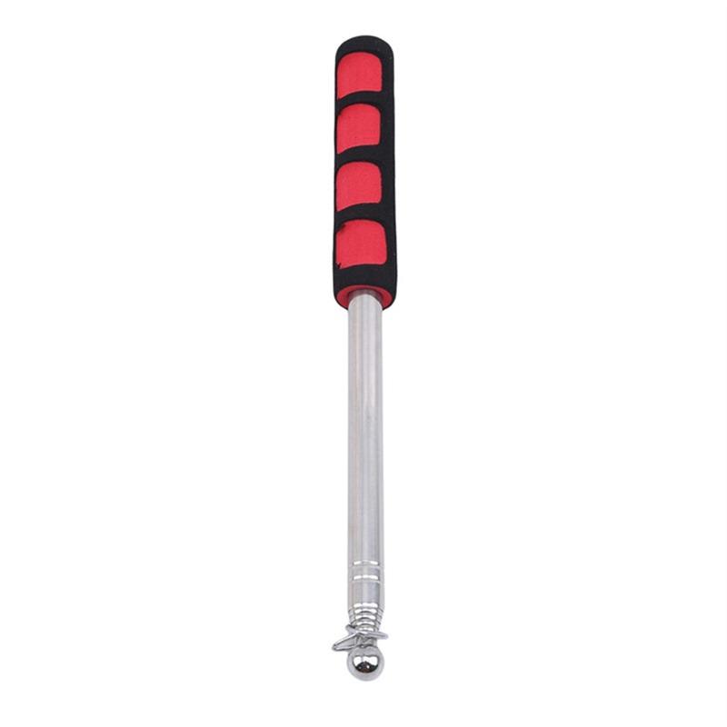 1.2/1.6M Handle Flagpole Telescopic Stainless Steel Tour Guide Banner Flagstaff Teaching Stick PPT presentation Flagpole
