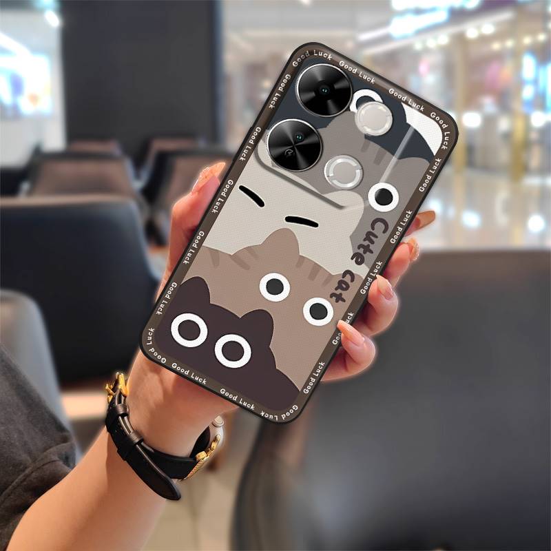 Противоударный модный дизайнерский чехол для телефона Itel P65/P671L Graffiti Back Cover Водонепроницаемый мягкий чехол с защитой от пыли и полной защитой от попадания пыли TPU