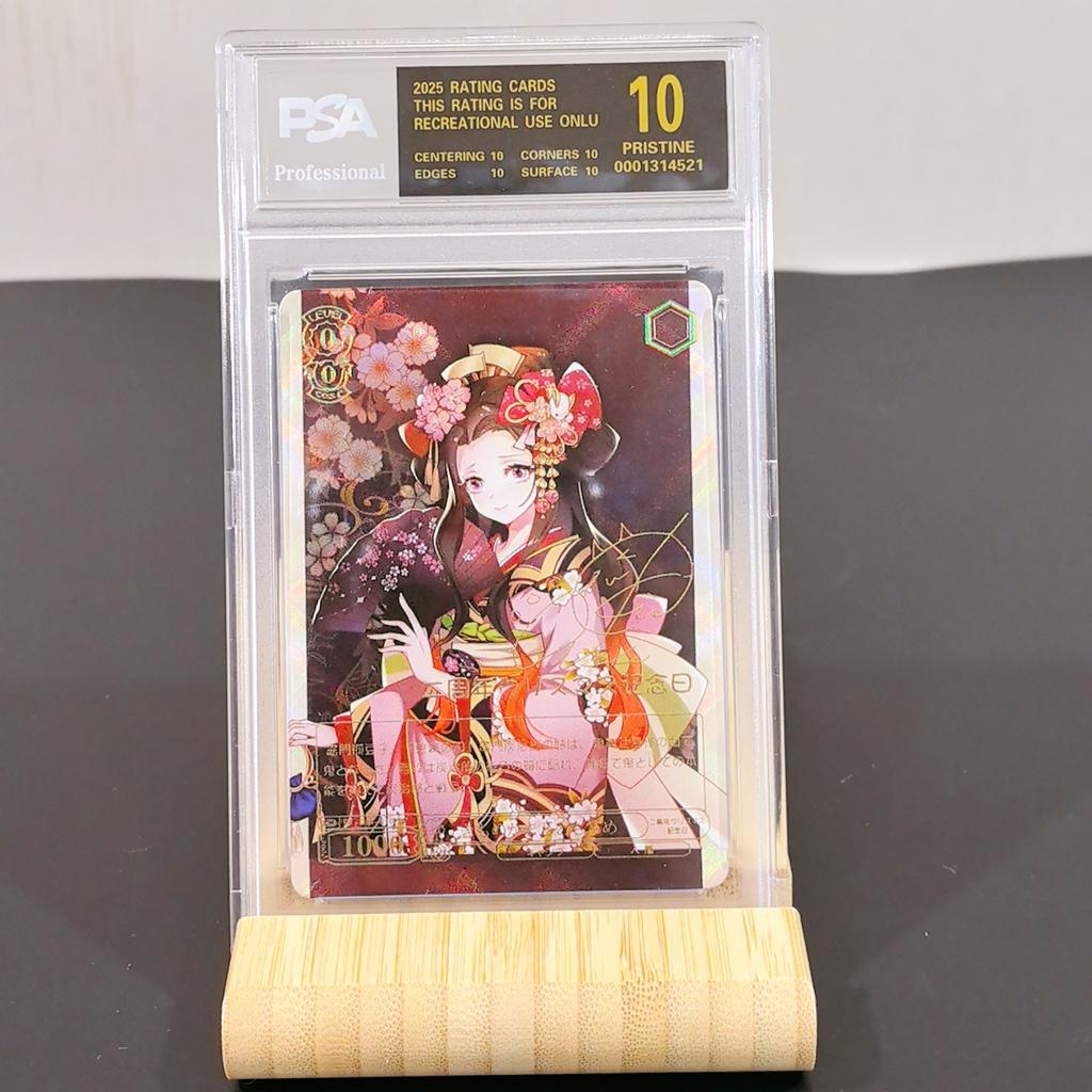 Weiss Schwarz DIY Рему Альбедо Самоконтроль Коллекционирование Подпись Торговля Флэш-карта Аниме Мультфильм Подарок
