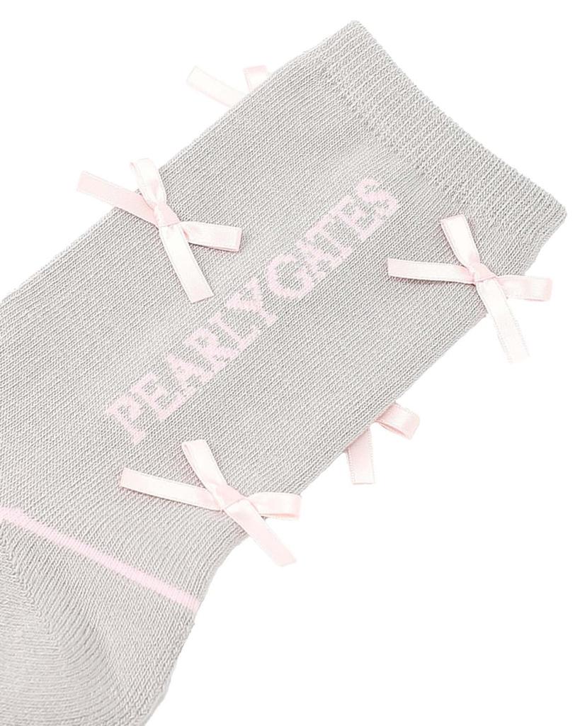 Женские носки средней длины PEARLY GATES (Антибактериальный и устойчивый к запаху, тонкая лента) / Гольфы для гольфа / 053-5186210 020_Серый FR