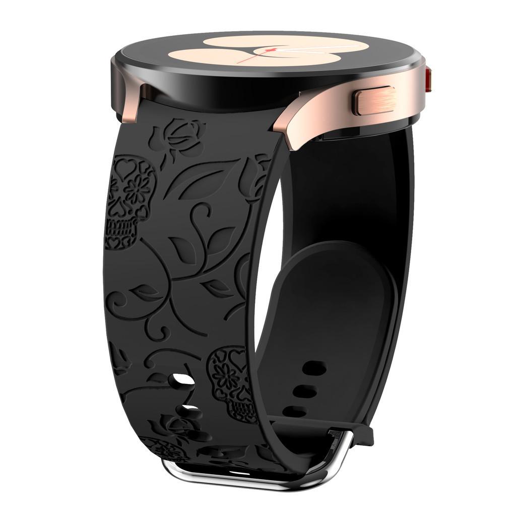 Силиконовый ремешок для Samsung Galaxy Watch 7 6 5 4 44 мм 40 мм Браслет для Samsung Galaxy Watch6 4 Classic 47 мм 46 мм 42 мм 43 мм
