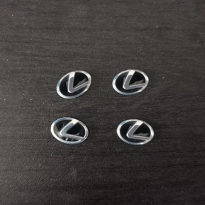 10 шт. Алюминиевая наклейка-эмблема на ключ автомобиля Декоративные наклейки Для Lexus GS IS LS500h ES260 ES300h RX350h NX260 UX260 LM LC RZ450e TX