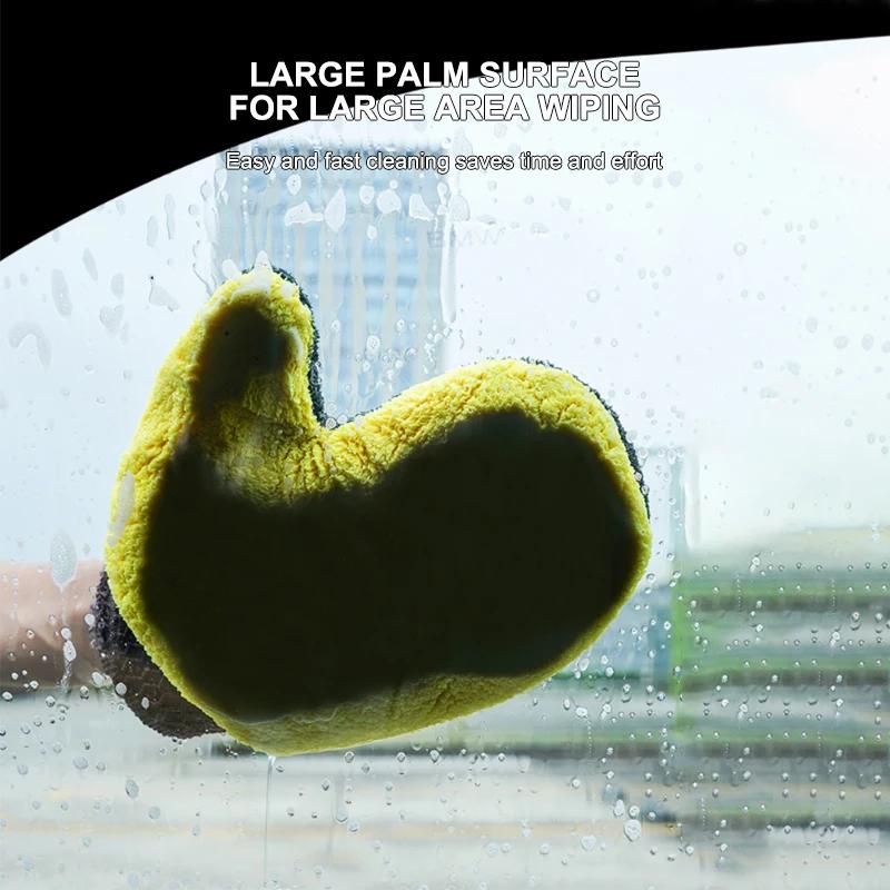 Paint Cleaner Microfiber Chenille Car Wash Glove Auto Cleaning Mitt Gloves Home Duster Car Care Products