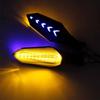 A Pair Universal Motorcycle LED Turn Signal Light Amber Lamp Indicator Blinker Flowing Flashing Light Waterproof Motor Scooter