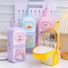 Handheld Storage Bag Large Capacity Stationery Box Cute Cartoon Pen Bag  Girl