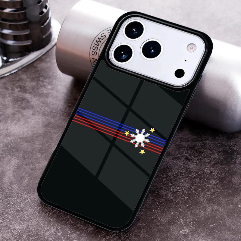 Philippines Flag soft Phone Case for iPhone 17 16 15 Pro Max Air 14 13 12 11 Plus Shockproof Capa Cover