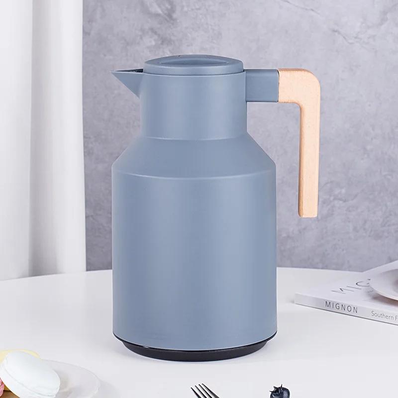 1L Large Capacity Kettle Nordic Thermal Insulation Kettle Household Thermal Insulation Pot Glass Liner Thermos Hot Water Bottle