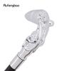 White Octopus Fish Squid Walking Cane Fashion Decorative Walking Stick Gentleman Elegant Cosplay Cane Knob Crosier 93cm
