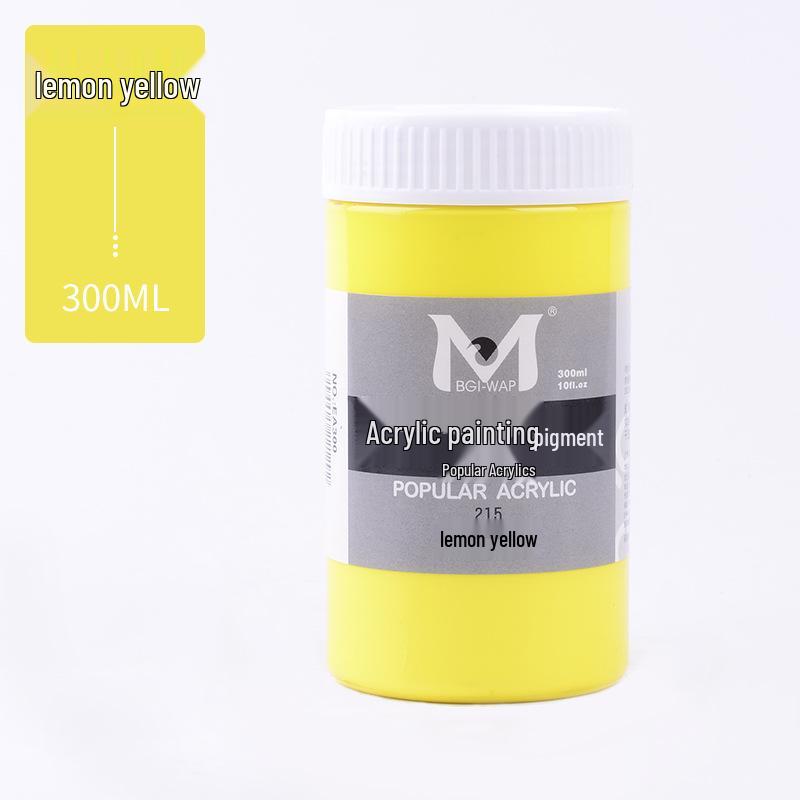 Meibang Special White Metallic Acrylic Paint for DIY Plaster Doll and Wall Painting