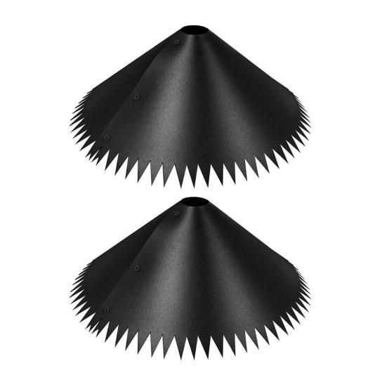 1/2 шт. защитный экран от белок, металлический держатель для столба, ограничитель для защиты от белок, для уличной кормушки для птиц и крюка для пастуха