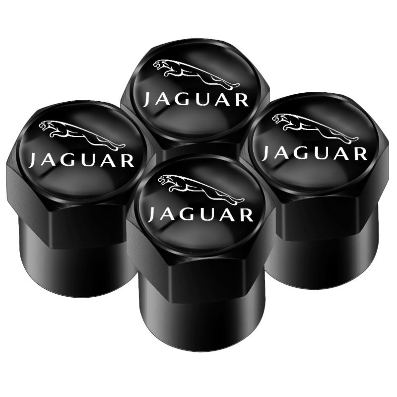 Car styling 4pcs Metal Wheel Tire Valve Caps Stem case For Jaguar XF 250 X Type F Pace X351 Xe S-Type XFR XEL Auto Accessories ZZ26