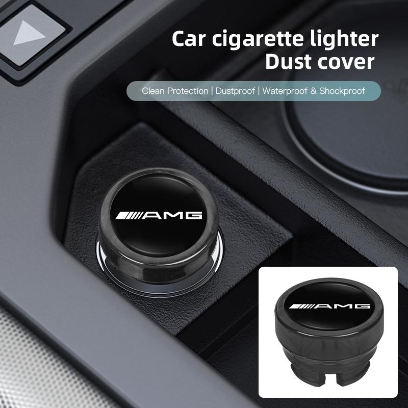 Car Cigarette Lighter Dust Cover Dustproof Cap Plug For Mercedes Benz AMG A B C E G CLA W211 W203 W204 W210 W124 C200 C230 C260