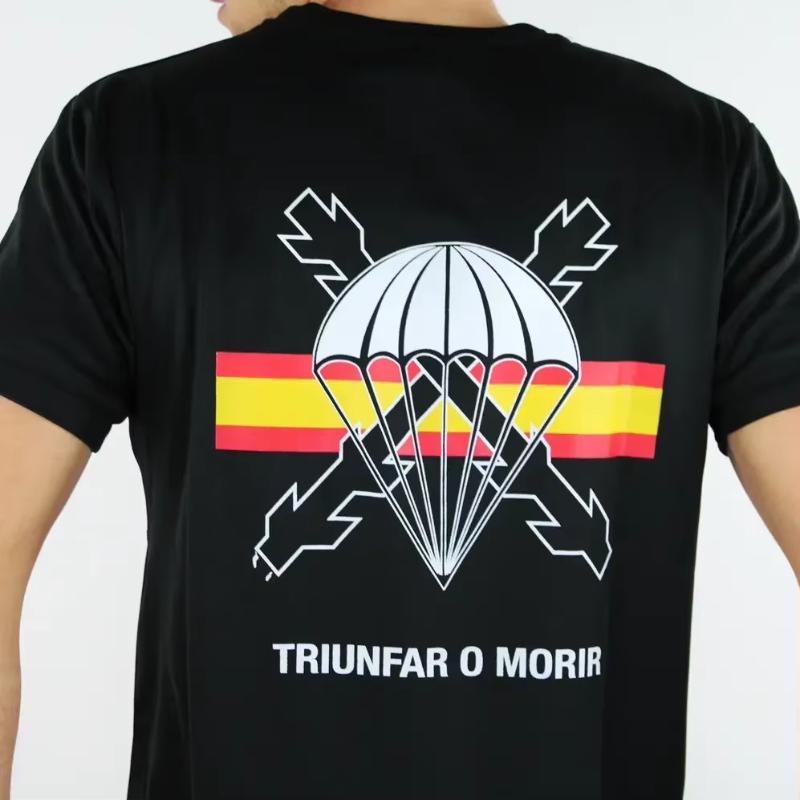 Spanish Army Bripac Paratrooper Brigade Tshirt 100 Cotton Oneck Short Sleeve Summer Casual Unisexs Tshirt Streetwear