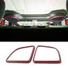 Roof Sound Speaker Decoration Ring Cover Trim Stickers for Jeep Wrangler JK 2015 2016 2017 Car Interior Accessories ABS