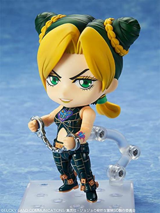 Medicos Entertainment Nendoroid Anime Bizarre Adventure Stone Jorin Kujo Пластиковая окрашенная полностью подвижная фигурка "JoJo's Ocean" Немасштабная