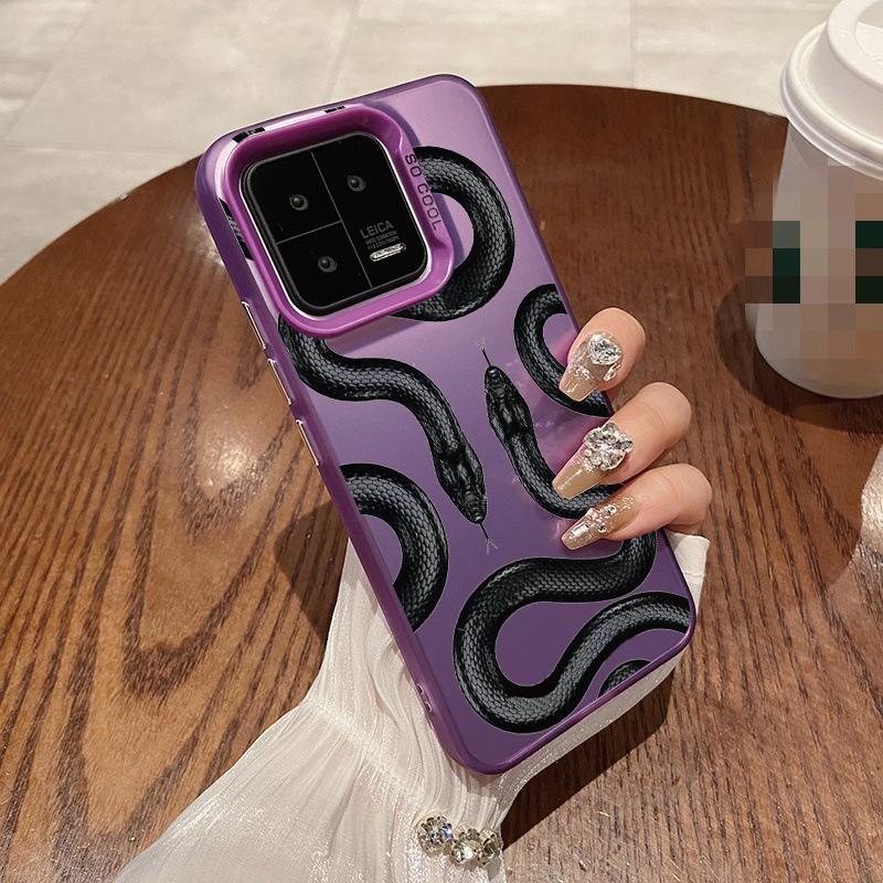 Крутой чехол Snake для iPhone 16 Samsung A55 A35 A34 S24 FE Xiaomi Redmi Note 13 Pro 14C Huawei Honor 200 противоударный бампер для телефона с защитой от царапин