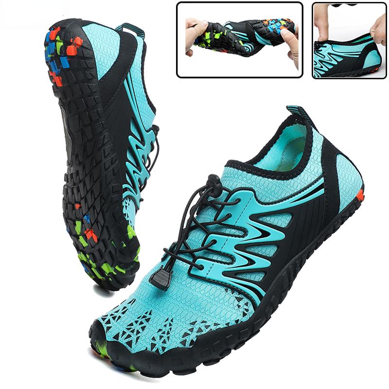 Men Women Water Shoes Beach Aqua Shoes Swim Sandals Drainage Wading Shoes Quick Dry Boating Barefoot Yoga Gym Fishing Surfing Sneakers