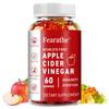 Fearathe Apple Cider Vinegar Gummies 1000mg Per Serving, Unfiltered, with Pomegranate, Beet Juice, Vitamin B6, B12, Folate & Iodine, 60 Gummies