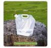 5/10L Foldable Camping Storage Water Bottle Collapsible Bag Carrier Container