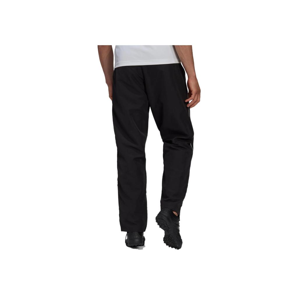 Adidas Презентационные брюки Core18 с маленьким логотипом, однотонные спортивные брюки с прямыми штанинами, мужские брюки черного цвета CE9045