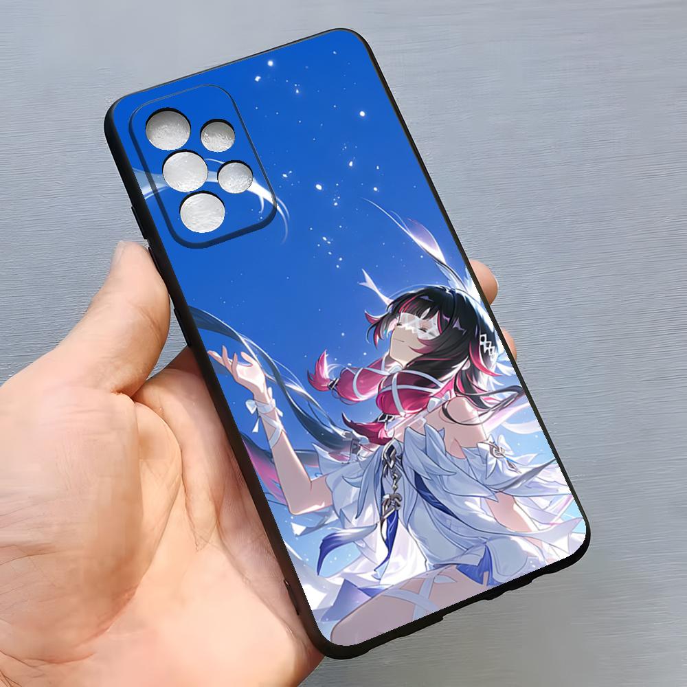 Чехол для телефона Genshin Impact для Samsung S26 S25 Edge S24 S23 S22 S21 S20 Ultra Plus Fe Galaxy A54 A53 A34 A25 A16