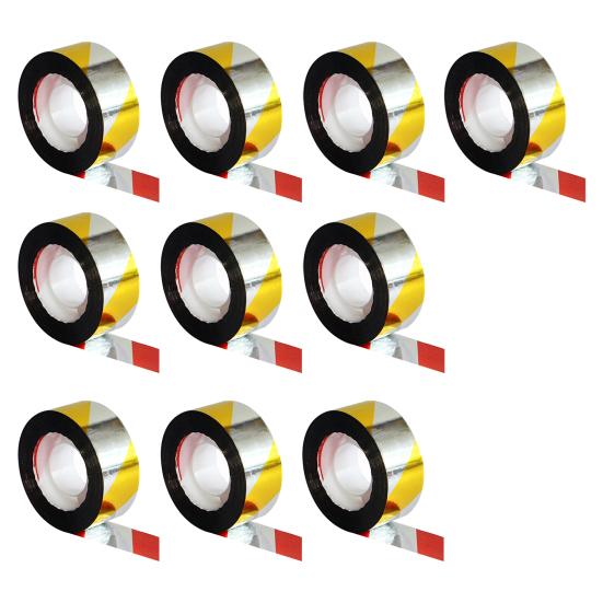 10 шт. 50 м лента отпугивающая птиц светоотражающая лента для отпугивания гусей, голубей, уток, дятла, двусторонняя лента для вспышки птиц