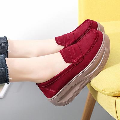 Обувь-качалка больших размеров, кроссовки на танкетке, повседневная обувь, женские нескользящие кроссовки на мягкой подошве для бега на платформе, Zapatos Mujer